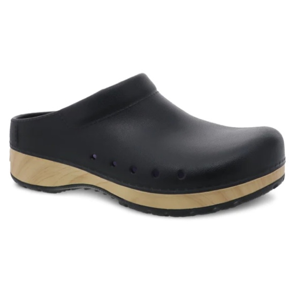 Dansko Kane black clogs size 39